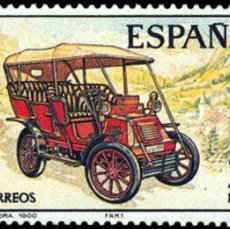 Sellos: ESPAÑA 1977 - AUTOMOVILES ANTIGUOS - EDIFIL 2409**