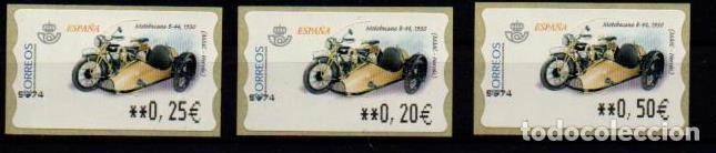 Stamps: ESPA&Ntilde;A SPAIN ATM MOTO MOTORCYCLE MOTOBECANE 1930