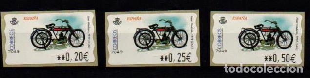Stamps: ESPA&Ntilde;A SPAIN ATM MOTO MOTORCYCLE NEW HUDSON 1914