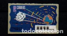 Stamps: ESPA&Ntilde;A SPAIN ATM ESPACIO ETIQUETA DE AJUSTE