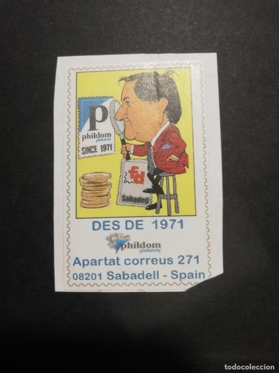 Sellos: ESPA&Ntilde;A.- PHILDOM.- SABADELL - Foto 1