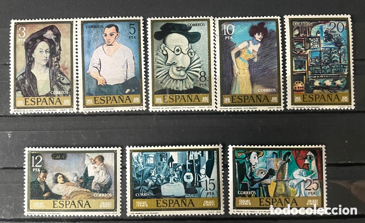 Sellos: Picasso sellos 1978 serie completa