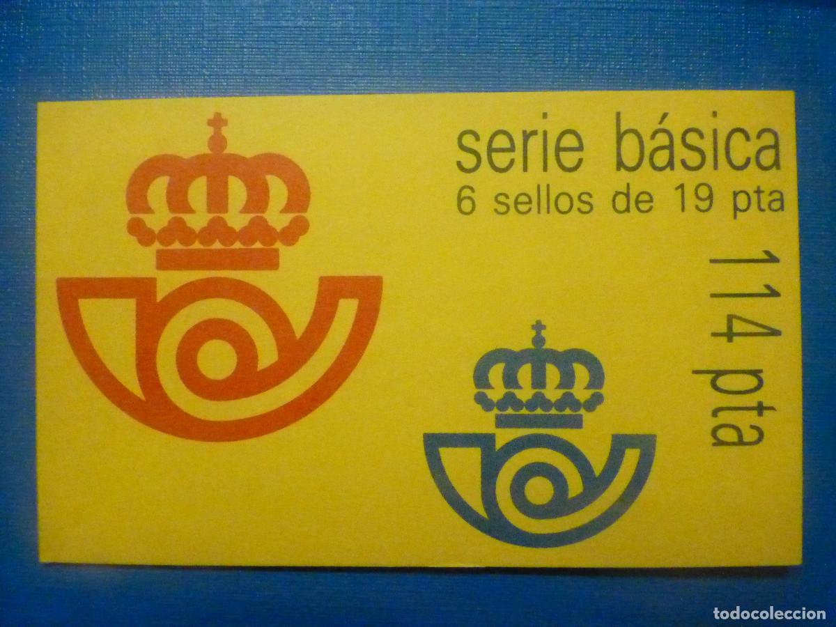 Sellos: SELLO - Edifil 2834 - 1 hojita x 6 sellos - CARN&Eacute; 6 sellos - BLOQUE - EDIFIL SH 2834C-I - 1986