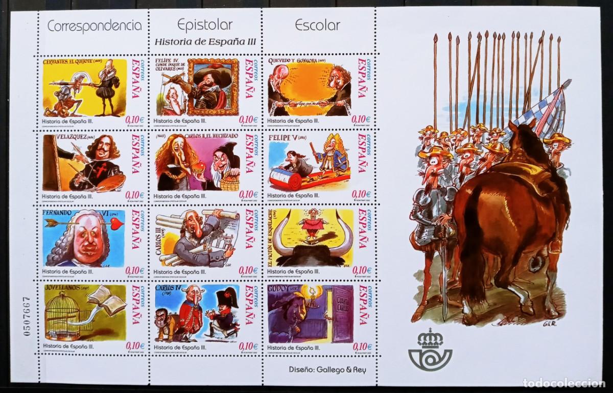 Selos: ESPA&Ntilde;A - EDIFIL 3912/23 M.P79 NUEVOS ** CORRESPONDENCIA EPISTOLAR - HISTORIA DE ESPA&Ntilde;A