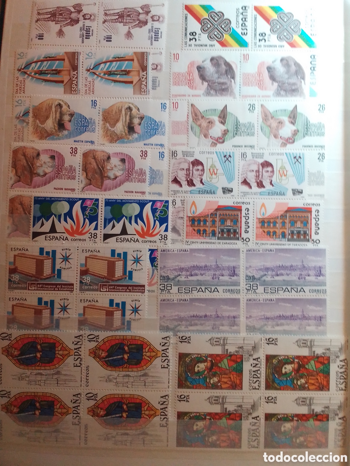 Sellos: A&ntilde;o 1983 E bloque de 4 ESPA&Ntilde;A - Foto 3