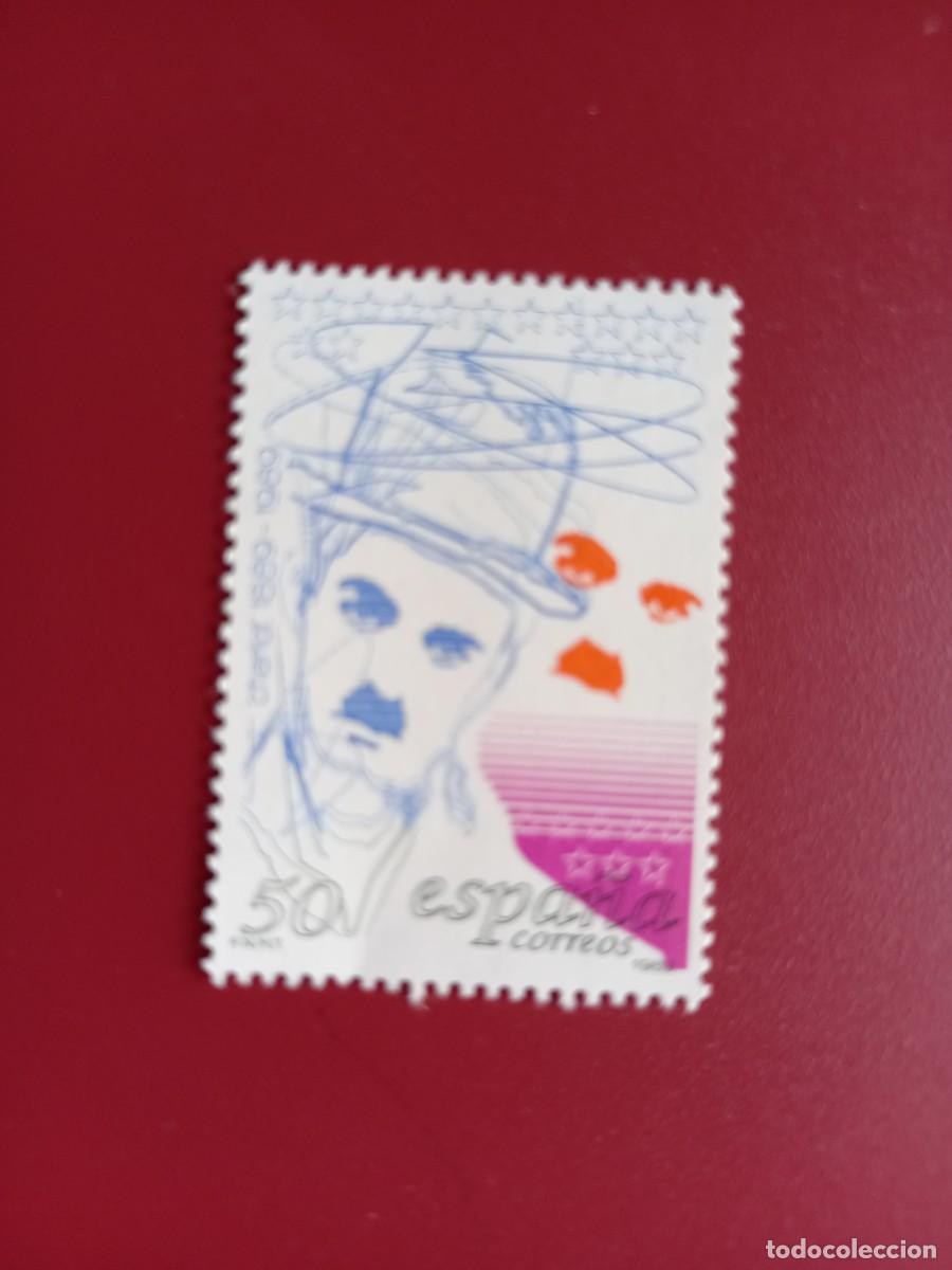 Sellos: 1989 Centenario Chaplin - Foto 1