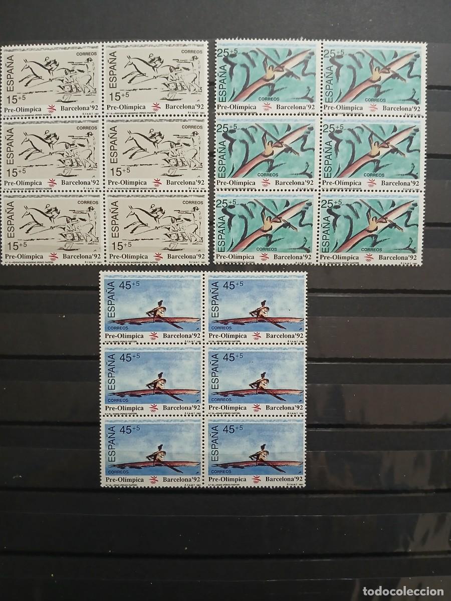 Sellos: A&Ntilde;O 1991 BARCELONA 92 SERIE PREOLIMPICA VALOR CATALOGO 9.30 EUROS
