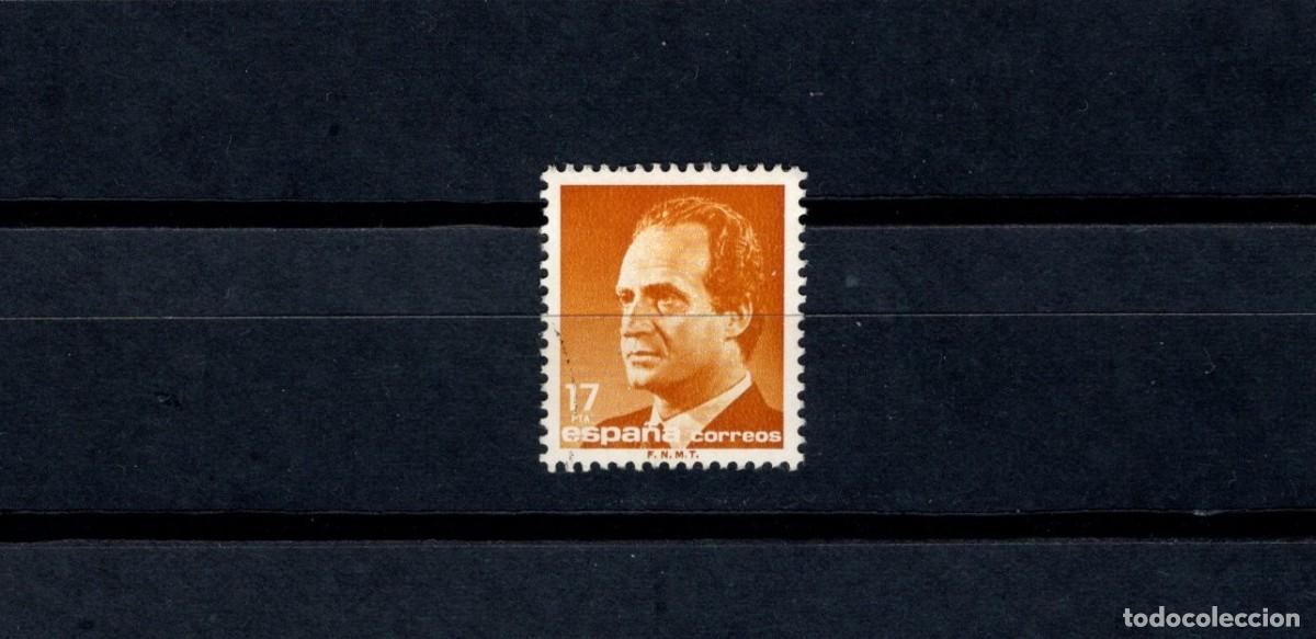 Briefmarken: Sello usado. B&aacute;sica Rey Juan Carlos. Sello de 17 pesetas. 16 de Julio de 1985. Edifil 2799.
