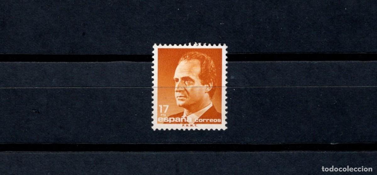 Briefmarken: Sello usado. B&aacute;sica Rey Juan Carlos. Sello de 17 pesetas. 16 de Julio de 1985. Edifil 2799.