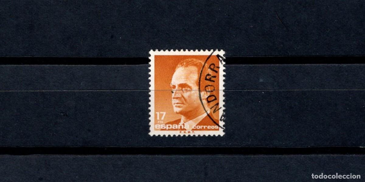 Briefmarken: Sello usado. B&aacute;sica Rey Juan Carlos. Sello de 17 pesetas. 16 de Julio de 1985. Edifil 2799.