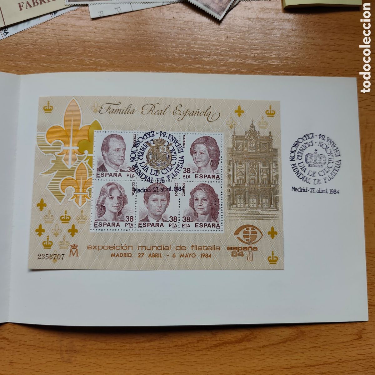 Sellos: 1984. 27 de abril. Exposici&oacute;n Mundial de Filat&eacute;lia. ESPA&Ntilde;A&acute;84. 582 - 2754
