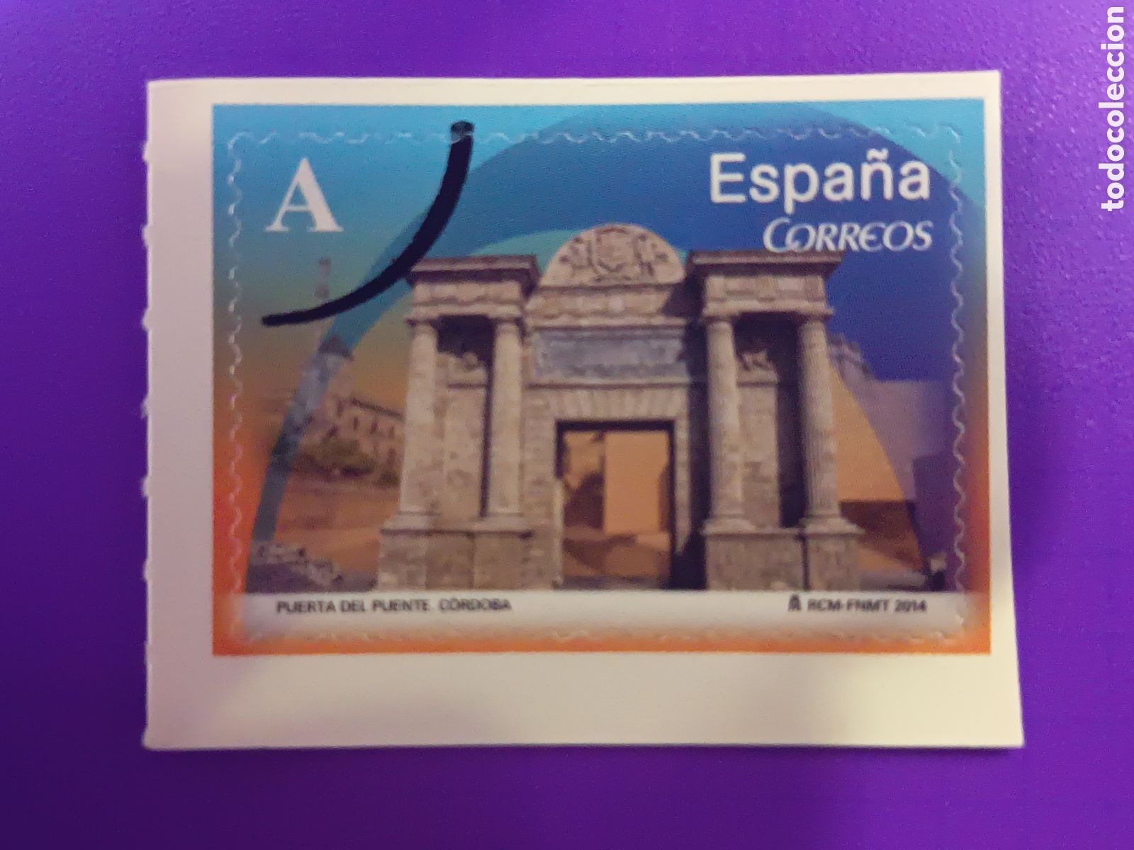 Sellos: ESPA&Ntilde;A 2014. SELLOS MUESTRA. ARCOS Y PUERTAS MONUMENTALES. EDIFIL 4844M. NUEVOS CON GOMA. MNH**