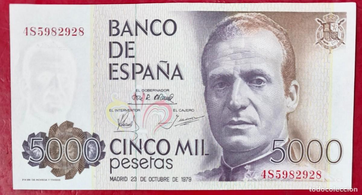 Timbres: ESPA&Ntilde;A. EDIFIL 478a. 5000 PTAS 23 DE OCTUBRE DE 1979 SIN CIRCULAR.