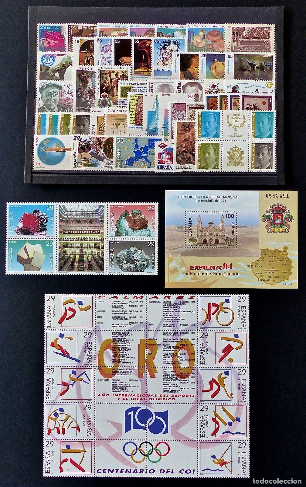 Selos: Oferta sellos a&ntilde;o 1994 completo y nuevo sin fijasello