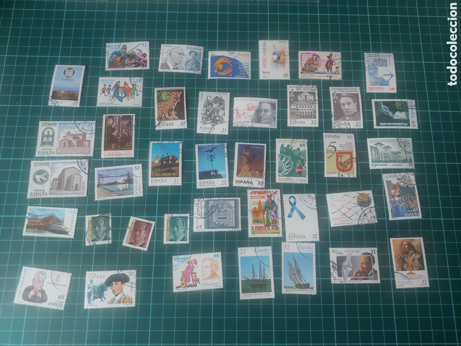 Francobolli: 1997 ESPA&Ntilde;A SELLOS USADOS LUJO