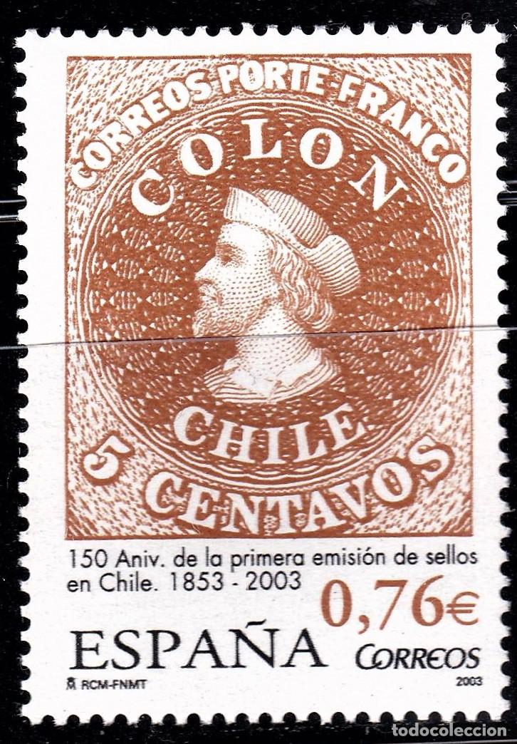 Sellos: Oferta sellos en euros a&ntilde;o 2003 edifil 3997 en nuevo con gran descuento sobre facial