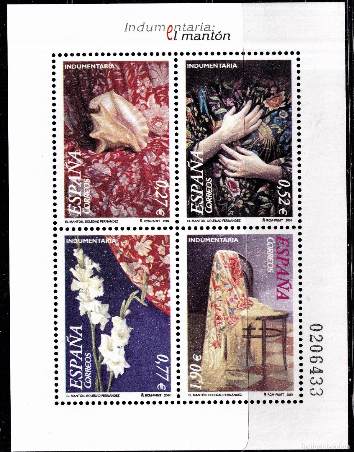 Timbres: Oferta sellos en euros a&ntilde;o 2004 edifil 4076 en nuevo con gran descuento sobre facial