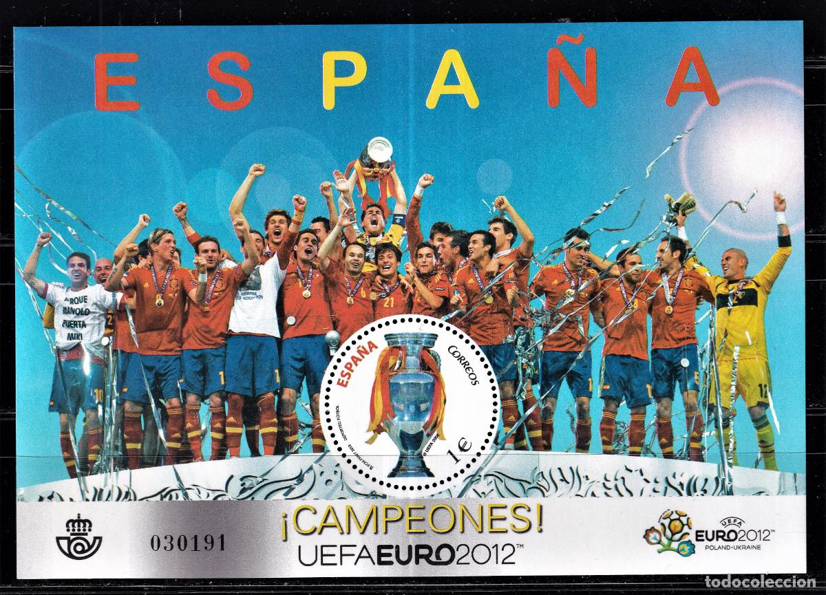 Selos: Oferta sellos en euros a&ntilde;o 2012 edifil 4757 en nuevo con gran descuento sobre facial