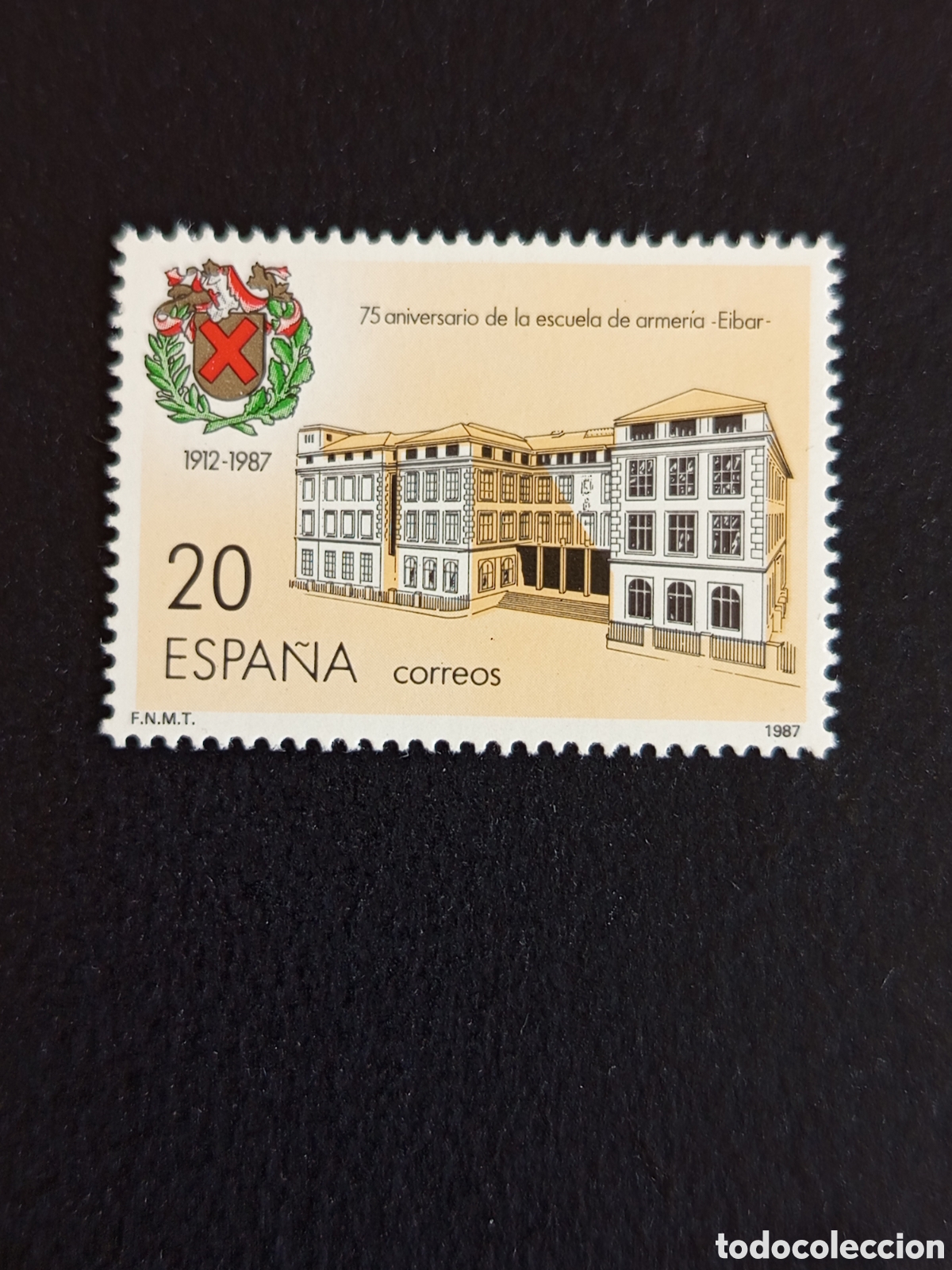 Sellos: Espa&ntilde;a, 1987. Armer&iacute;a de Eibar. Edifil 2907. Pedido m&iacute;nimo 3 &euro;. Ver fotos