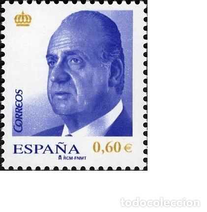 Sellos: Edifil 4365 sello nuevo Espa&ntilde;a 2008 MNH Rey Juan Carlos I serie basica