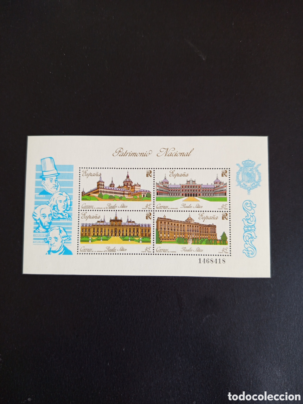 Sellos: Espa&ntilde;a, 1989. Patrimonio Nacional: Reales sitios. Edifil 3046. Pedido m&iacute;nimo 3 &euro;. Ver fotos .