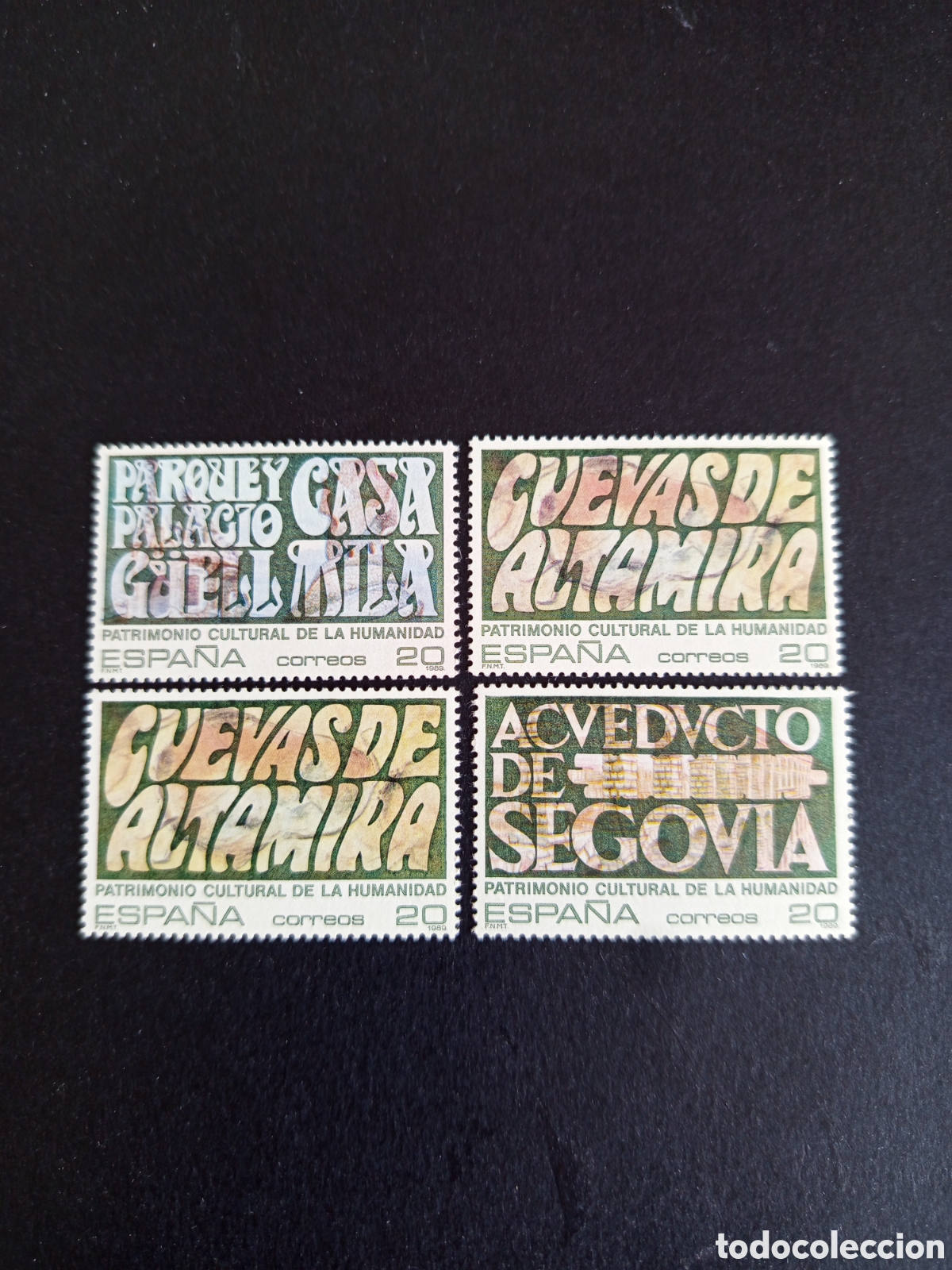 Briefmarken: Espa&ntilde;a, 1989. Patrimonio de la humanidad. Edifil 3038/41. Pedido m&iacute;nimo 3 &euro;. Ver fotos