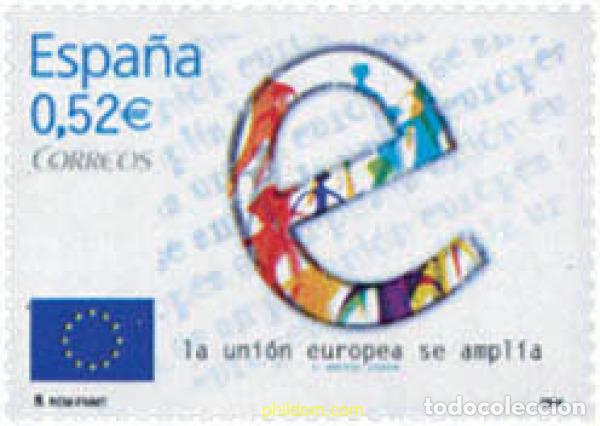 Sellos: 136764 MNH ESPA&Ntilde;A 2004 AMPLIACION DE LA UNION EUROPEA