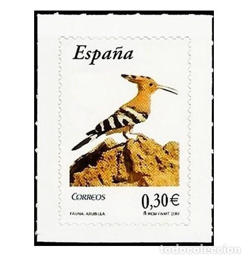 Sellos: Edifil 4300 MNH sello nuevo Espa&ntilde;a 2007 Flora y Fauna Abubilia