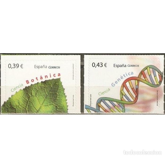 Selos: Edifil 4455/56 4456 sello/s nuevo/s Espa&ntilde;a a&ntilde;o 2009 MNH serie completa Ciencia