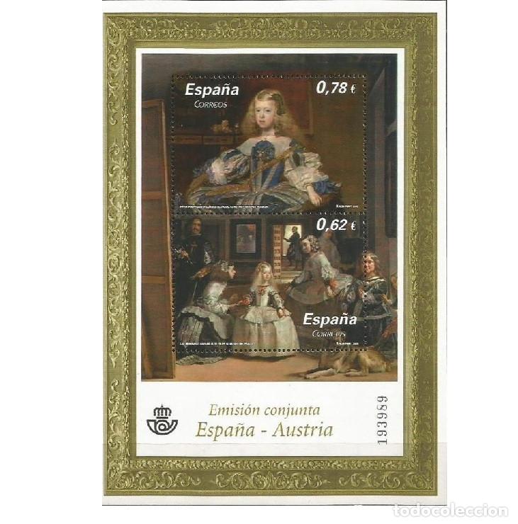 Selos: Edifil 4519 HB hojita bloque sello/s nuevo/s Espa&ntilde;a a&ntilde;o 2009 MNH serie Pintura