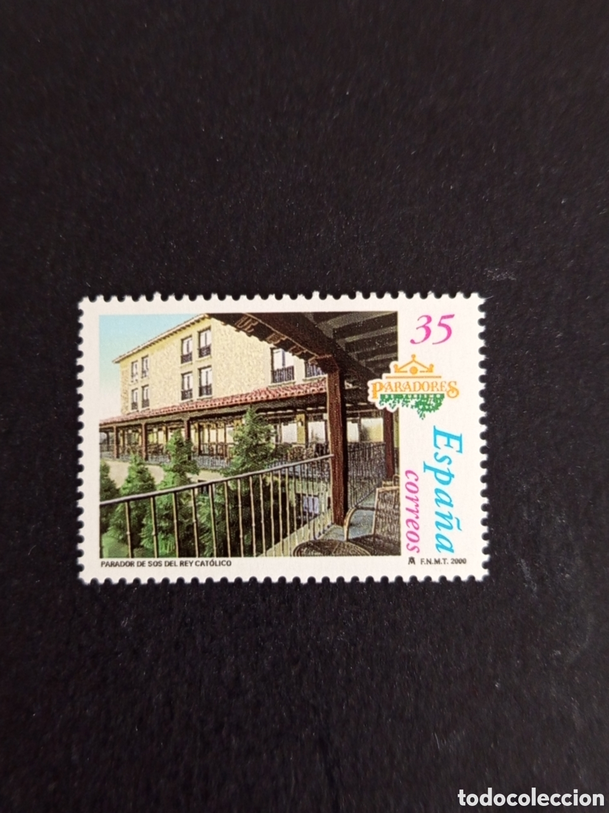 Sellos: Espa&ntilde;a, 2000. Parador de Sos del Rey Cat&oacute;lico. Edifil 3702. Pedido m&iacute;nimo 3 &euro;. Ver fotos .