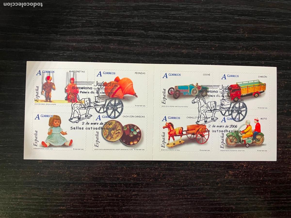 Sellos: Carnet de sellos - Juguetes - 2006 - Edifil 4199 4206 - Usado