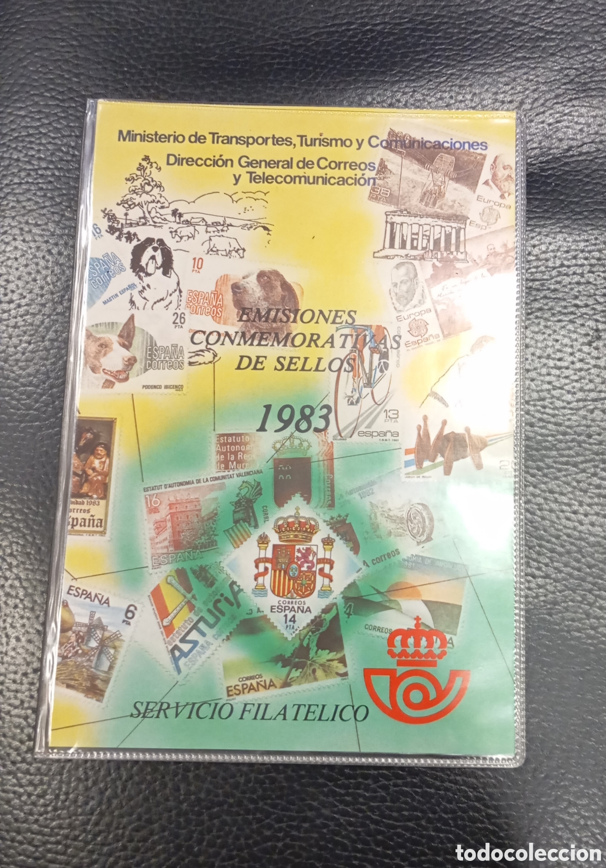 Sellos: ESPA&Ntilde;A A&Ntilde;O 1983 - CARPETA OFICIAL DE CORREOS - COMPLETA CON SELLOS NUEVOS