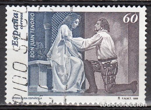 Selos: ESPA&Ntilde;A 1996 - Edifil 3457 &ordm; USADO - Literatura Espa&ntilde;ola