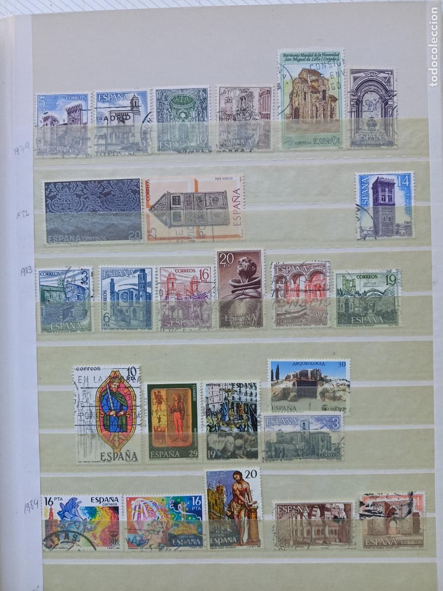 Sellos: Espa&ntilde;a: 25 sellos usados