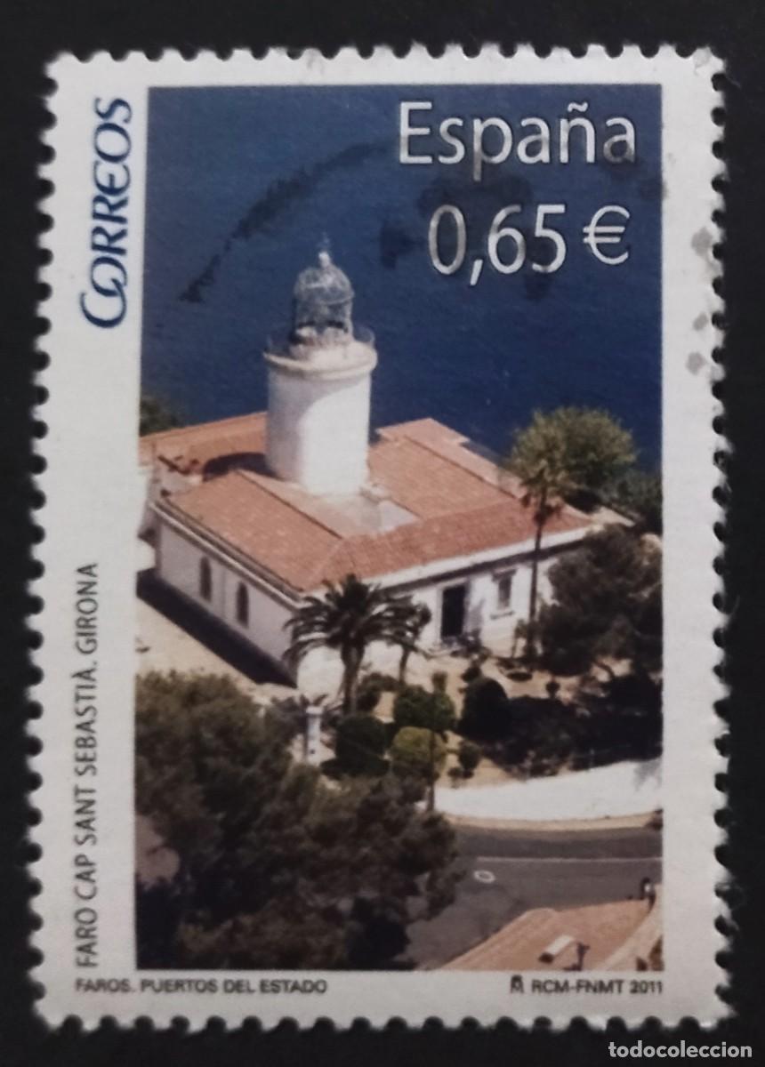 Sellos: ESPA&Ntilde;A 2011 Faros. USADO. - Foto 1