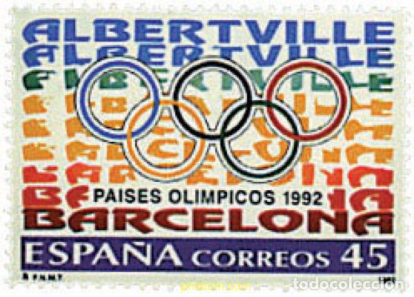 Sellos: 85888 MNH ESPA&Ntilde;A 1992 25 JUEGOS OLIMPICOS VERANO BARCELONA 1992 - 16 JUEGOS OLIMPICOS INVIERNO. AL