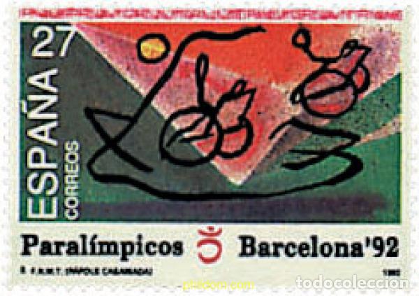 Sellos: 85884 MNH ESPA&Ntilde;A 1992 JUEGOS PARALIMPICOS DE BARCELONA 1992