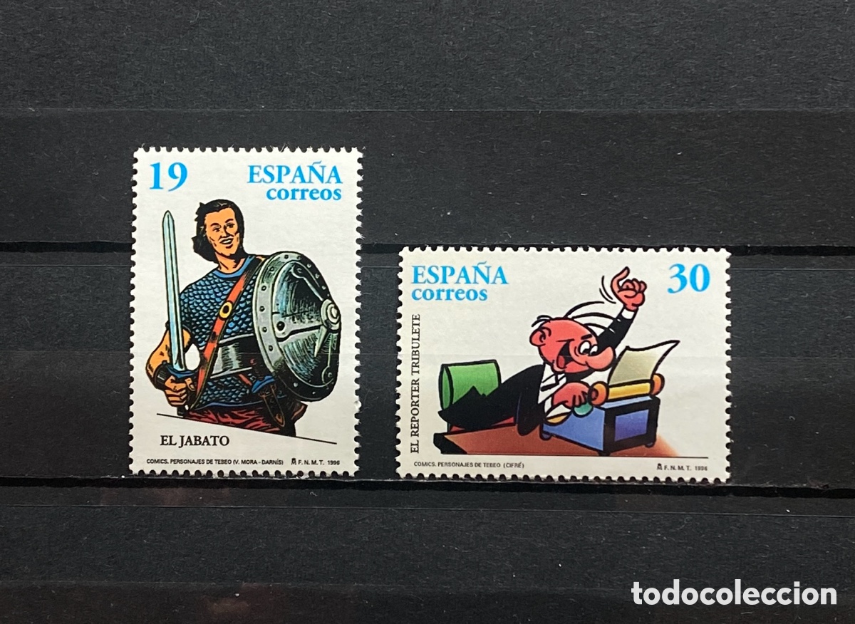 Sellos: Sellos, nuevo, de Espa&ntilde;a 1996 Edifil 3435/36 C&oacute;mic
