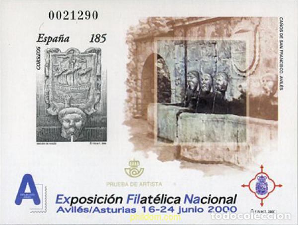 Sellos: 21857 MNH ESPA&Ntilde;A 2000 EXFILNA 2000. EXPOSICION FILATELICA NACIONAL