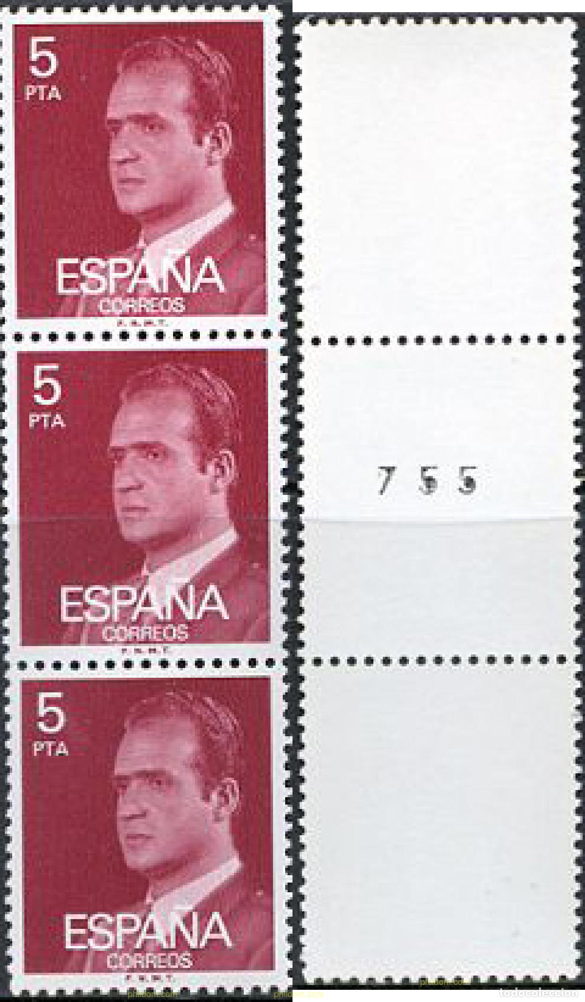 Sellos: 233879 MNH ESPA&Ntilde;A 1976 JUAN CARLOS I