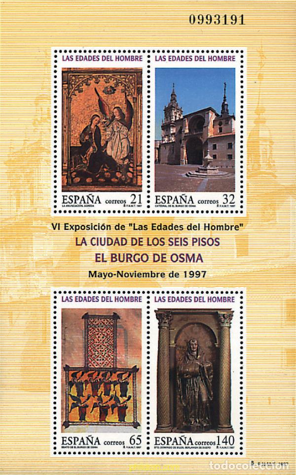 Sellos: 85656 MNH ESPA&Ntilde;A 1997 LAS EDADES DEL HOMBRE