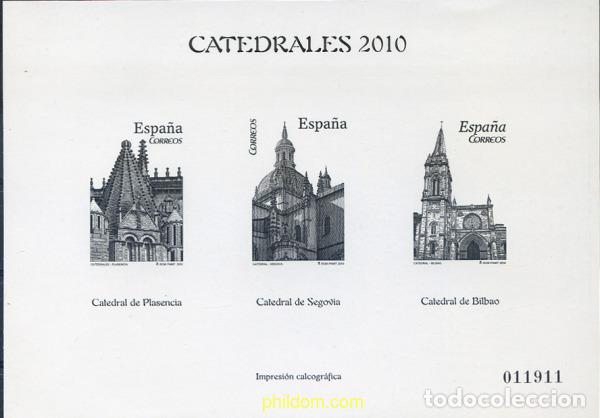 Sellos: 337518 MNH ESPA&Ntilde;A 2010 CATEDRAL DE BILBAO