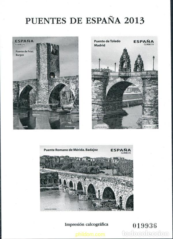 Sellos: 311391 MNH ESPA&Ntilde;A 2013 PUENTES DE ESPA&Ntilde;A. PUENTE ROMANO DE MERIDA.