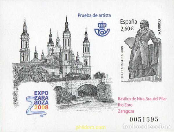 Sellos: 215157 MNH ESPA&Ntilde;A 2008 EXPO 2008. ZARAGOZA