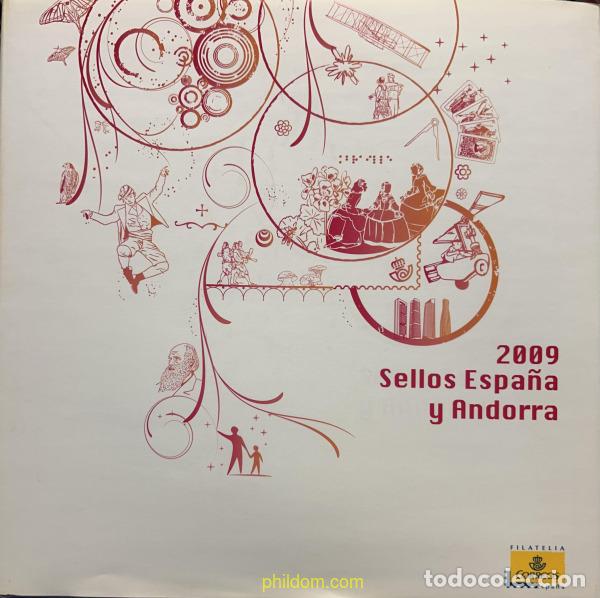 Sellos: 785200 MNH ESPA&Ntilde;A 2009 LIBRO ALBUM ANUAL DE CORREOS DE ESPA&Ntilde;A Y ANDORRA