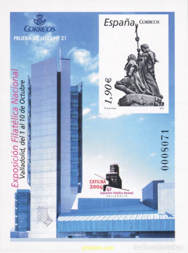 Sellos: 140948 MNH ESPA&Ntilde;A 2004 EXFILNA 2004. EXPOSICION FILATELICA NACIONAL