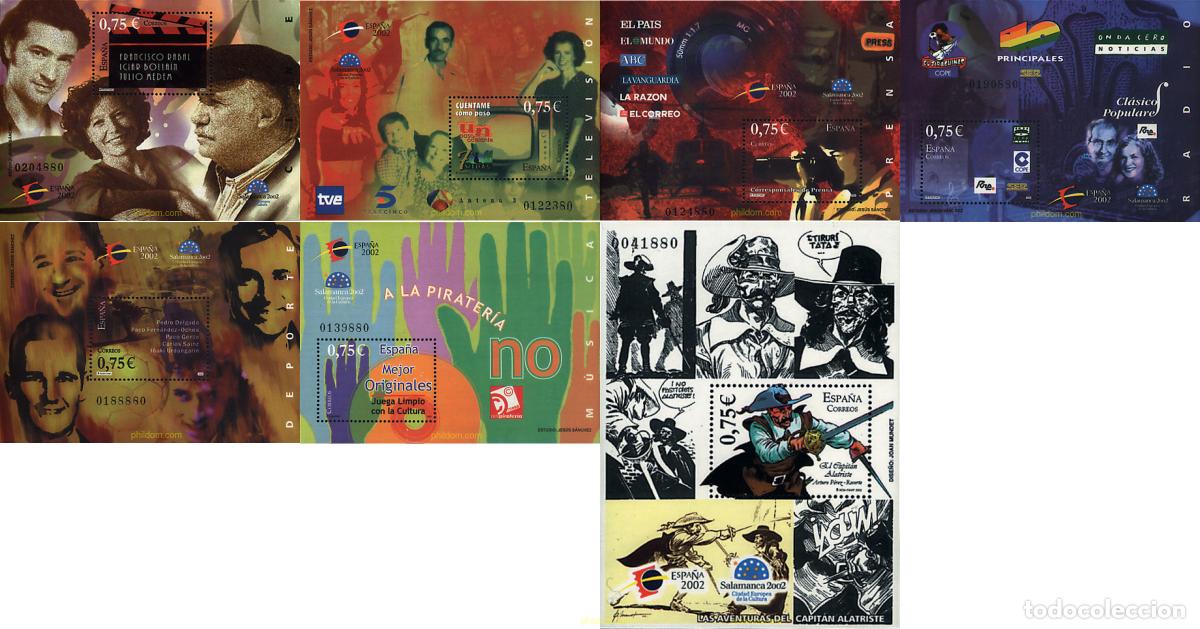 Sellos: 118494 MNH ESPA&Ntilde;A 2002 ESPA&Ntilde;A 2002. EXPOSICION FILATELICA INTERNACIONAL