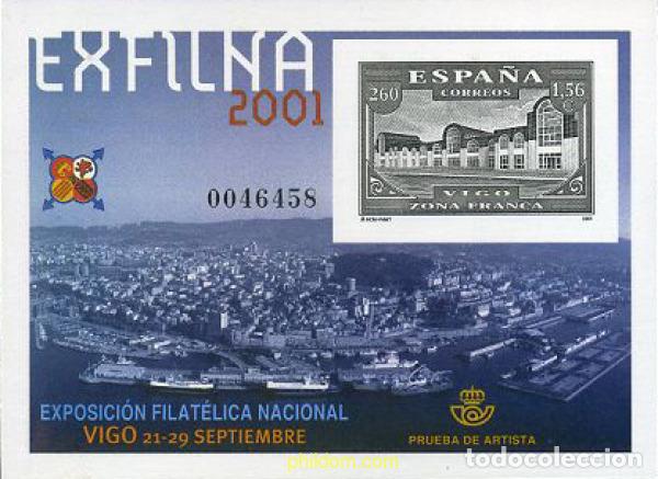 Sellos: 21856 MNH ESPA&Ntilde;A 2001 EXFILNA 2001. EXPOSICION FILATELICA NACIONAL