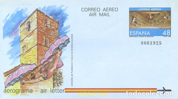 Sellos: 258289 MNH ESPA&Ntilde;A 1986 VUELO DE RODRIGO ALEMAN